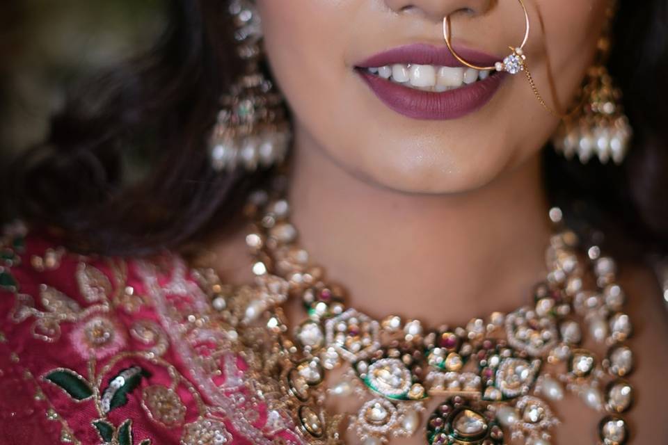 Bridal makeup