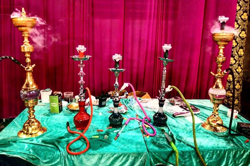 Hookah setup