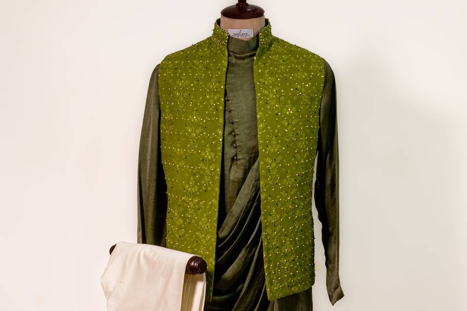 Mehendi Kurta Set