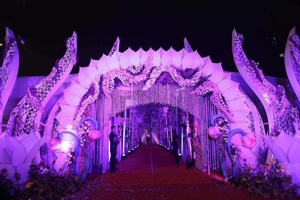 Wedding entrance