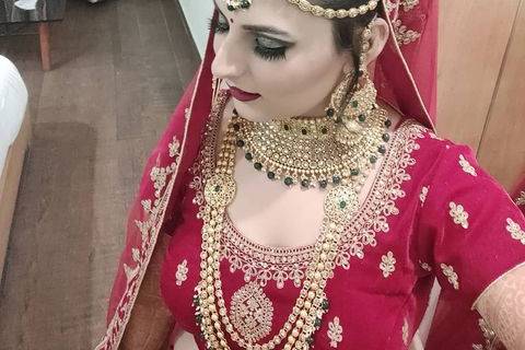 Bridal makeup