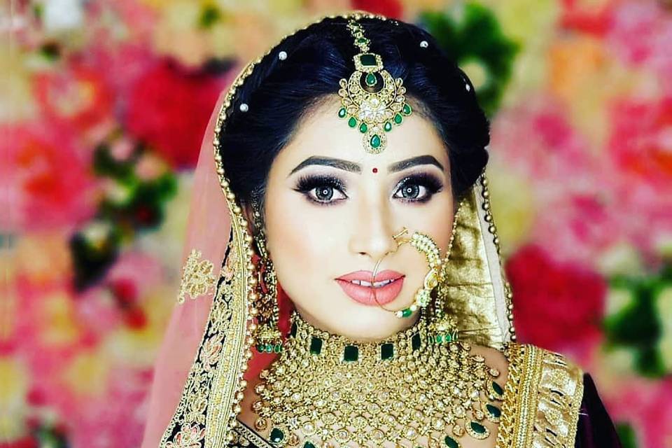 Bridal makeup