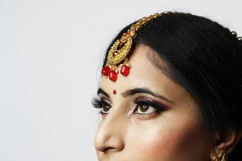 Bridal makeup