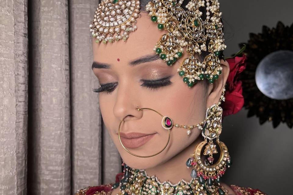 Bridal makeup