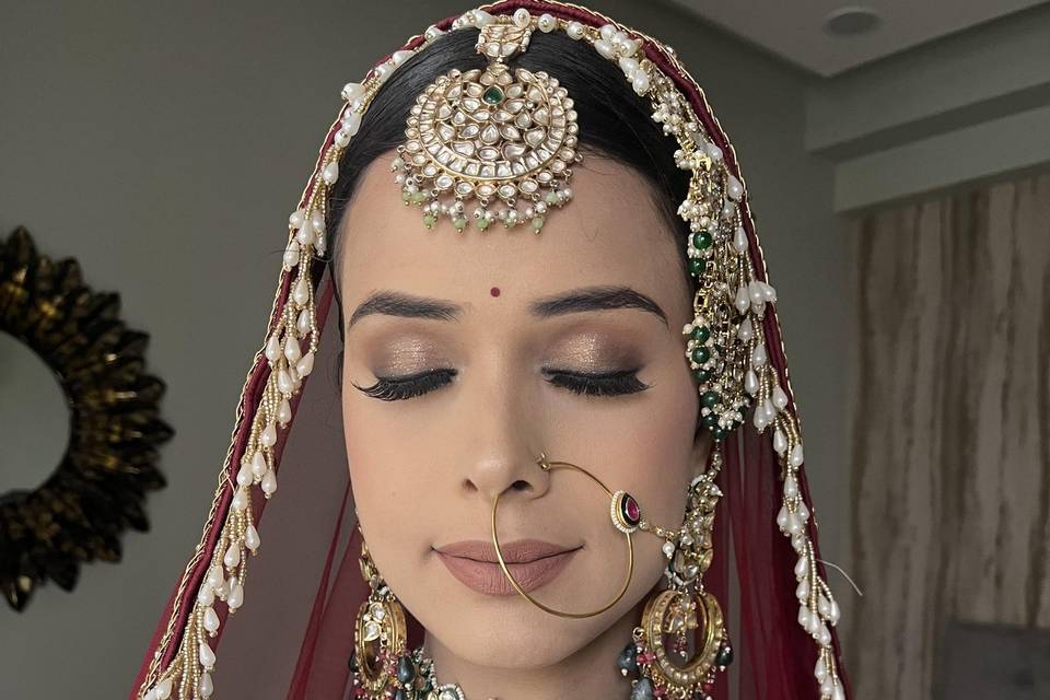 Bridal makeup