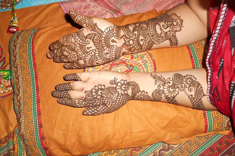 Alek mehendi and beauty tips