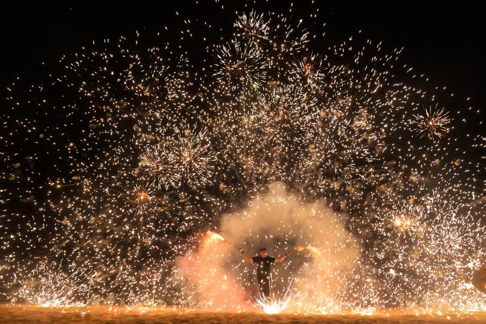 Fire show