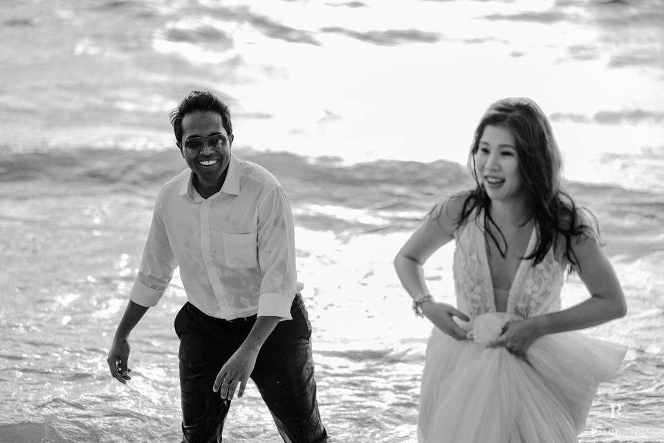 Shoot by the beach