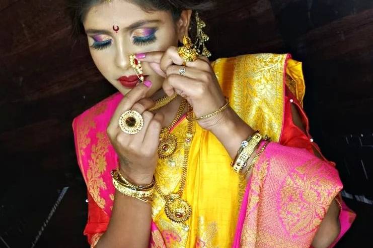 Bridal makeup