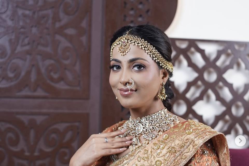 Bridal makeup