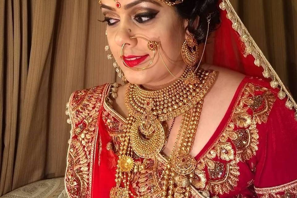 Bridal makeup