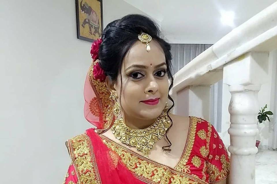 Bridal makeup