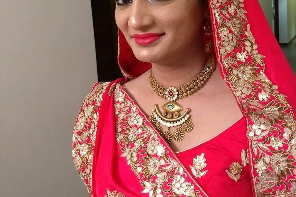 Bridal makeup