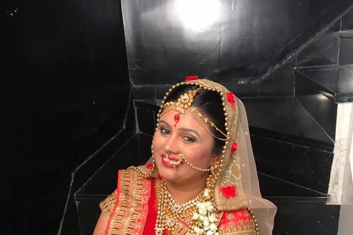 Bridal makeup