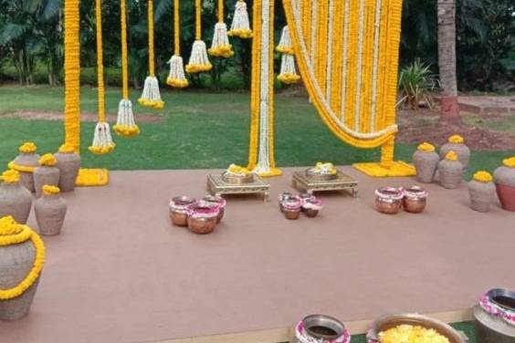 Haldi decor