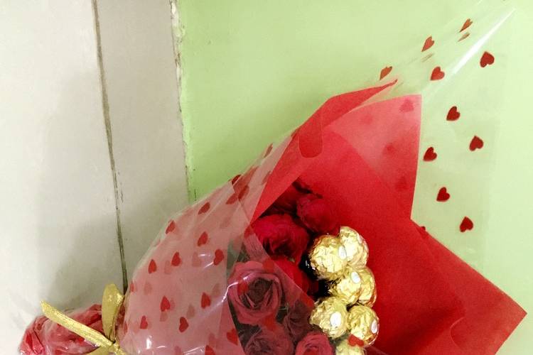 Roses n rocher bouquets