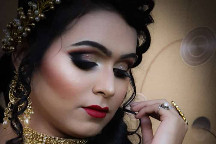 Bridal makeup