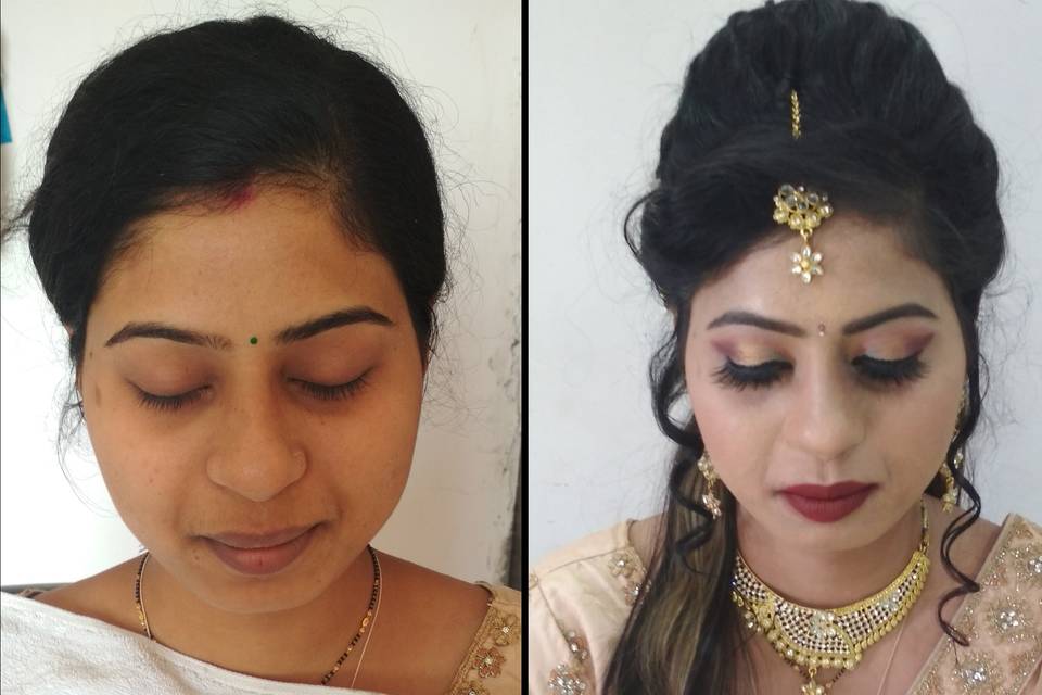 Bridal makeup