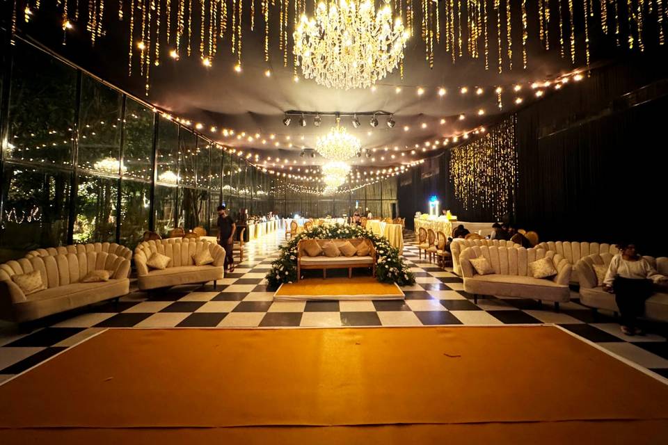 Glass house decor