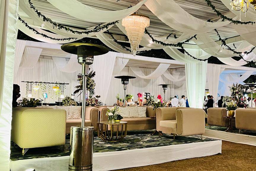 Wedding Decor - White Theme