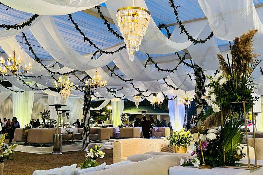 Wedding Decor - White Theme