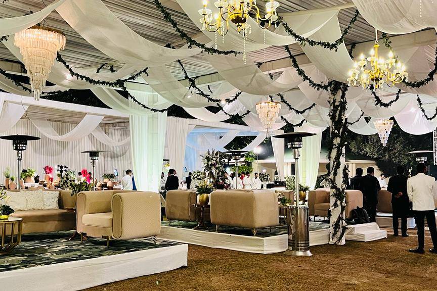 Wedding Decor - White Theme