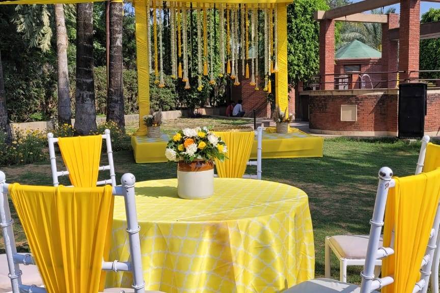 Decor - Haldi Function