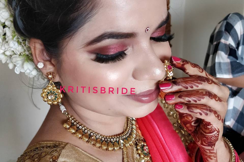 Bridal makeup