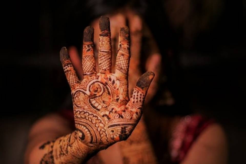 Shruti bridal mehndi