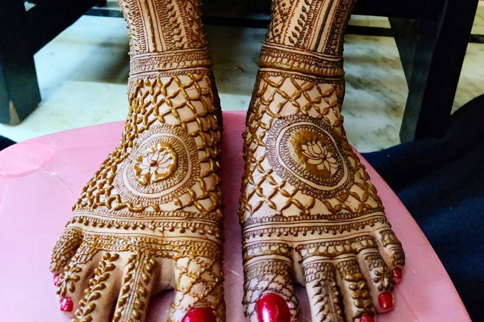 Sumita bridal mehndi