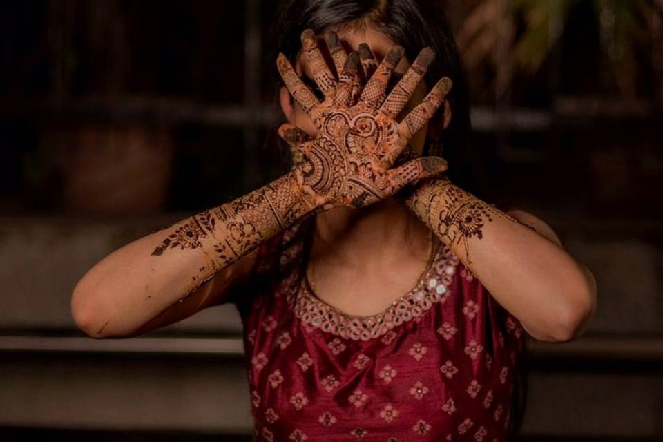 Shruti bridal mehndi