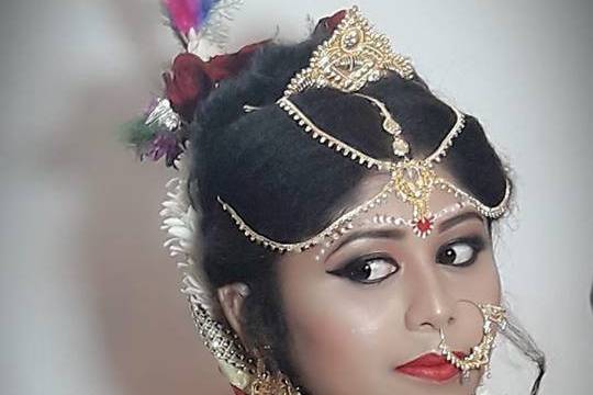 Bridal makeup