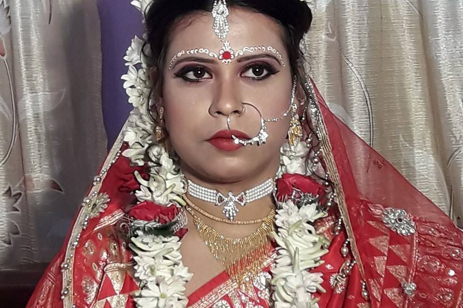 Bridal makeup