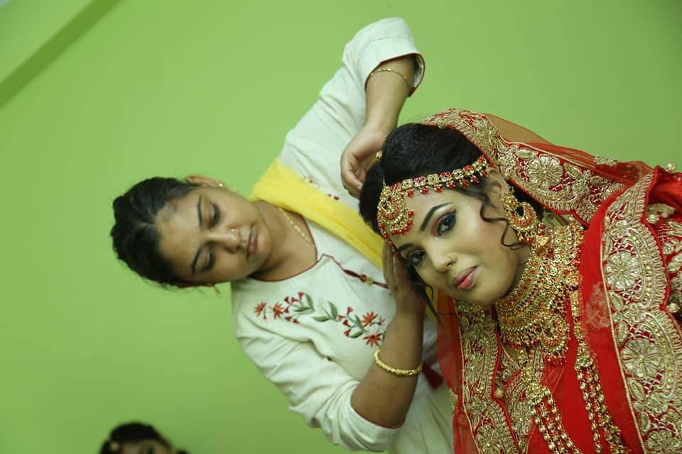 Bridal makeup