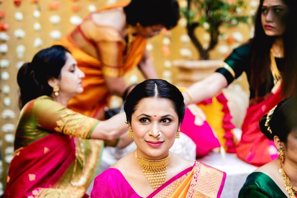 Maharashtrian bride