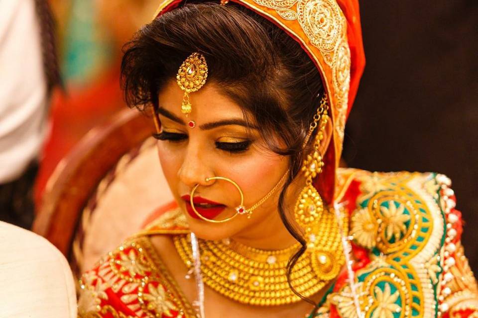 Bridal makeup