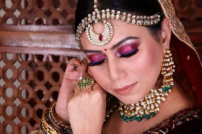 Bridal makeup