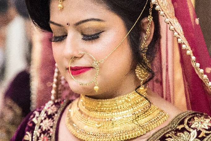 Bridal makeup