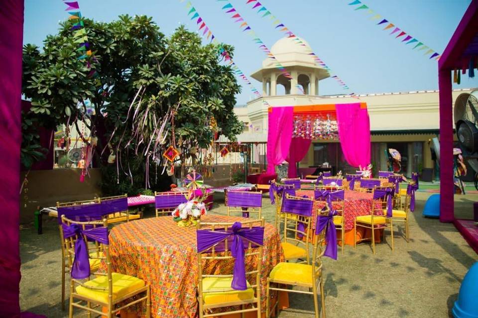 Mehendi Setup