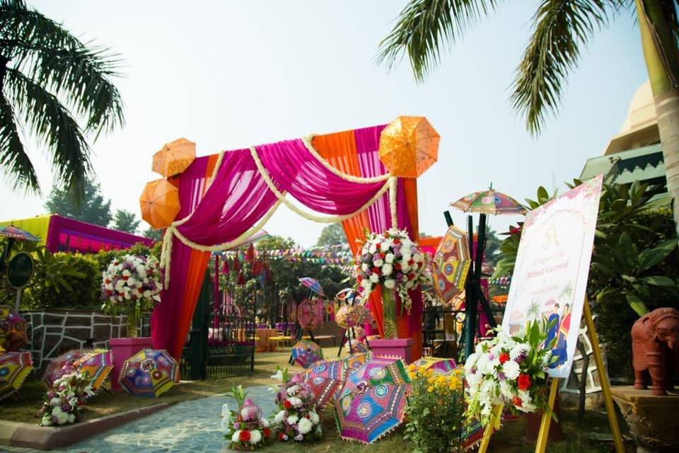 Mehendi Setup