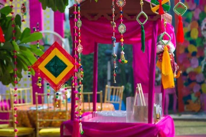 Mehendi Setup