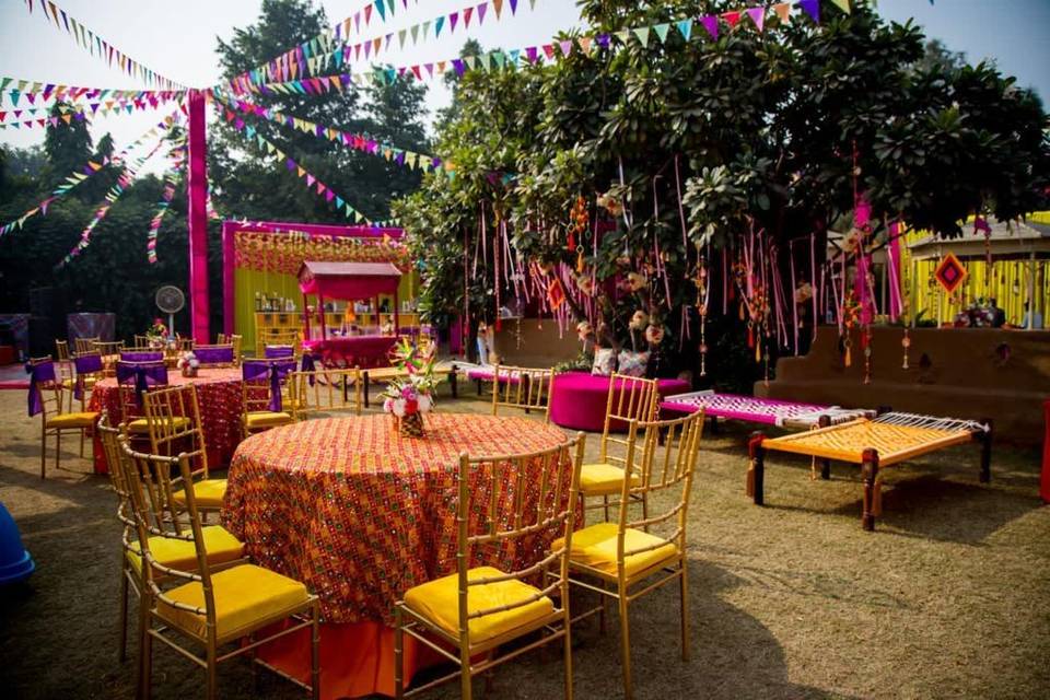 Mehendi Setup