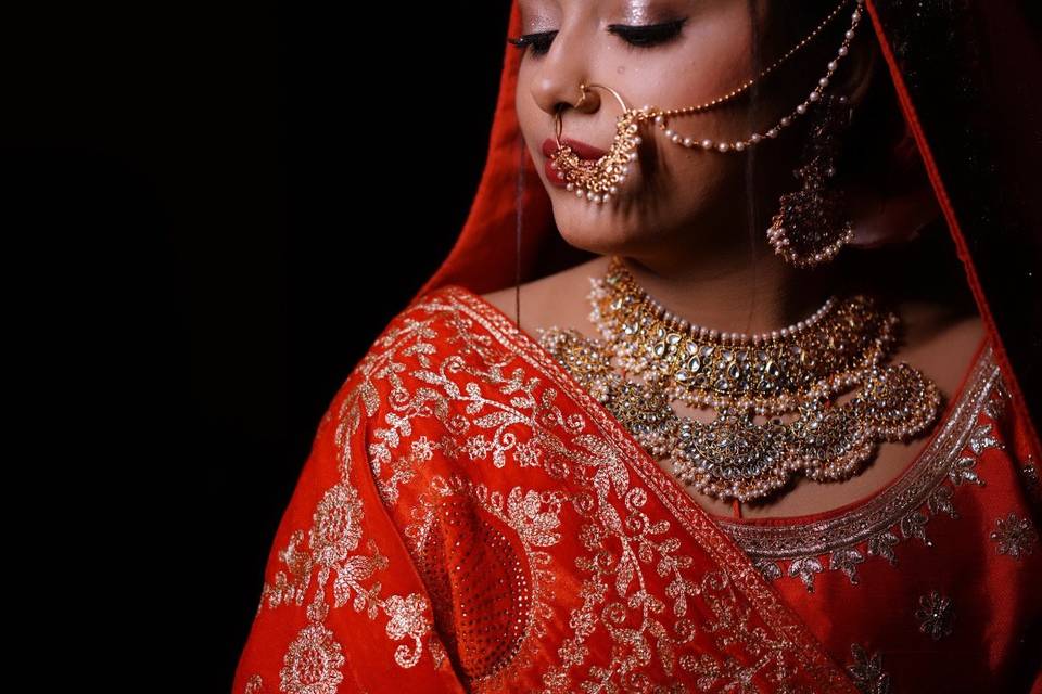 Bridal makeup