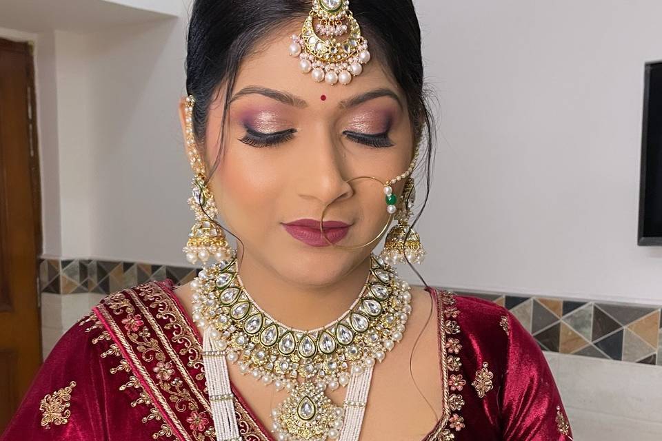 Bridal makeup