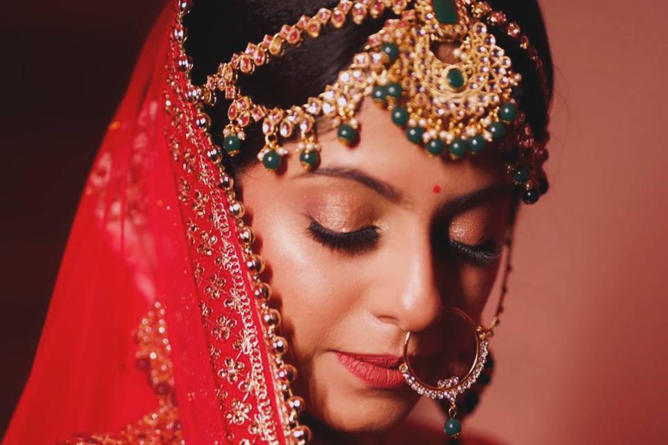 Bridal makeup