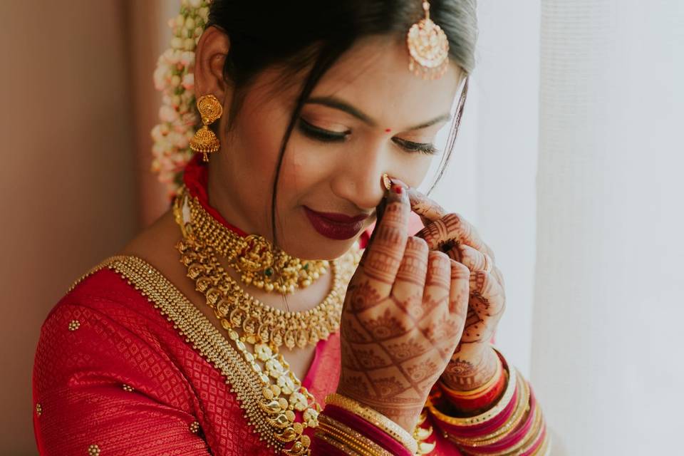 Bridal makeup