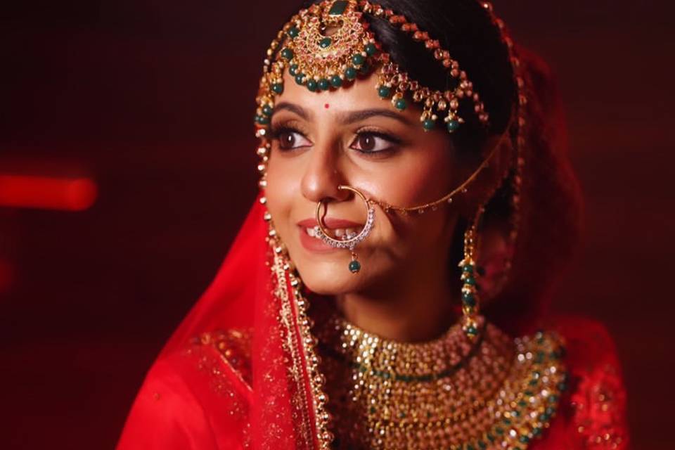 Bridal makeup