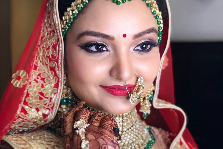 Bridal makeup