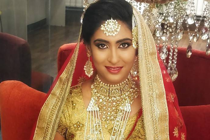 Bridal makeup