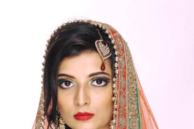 Bridal makeup